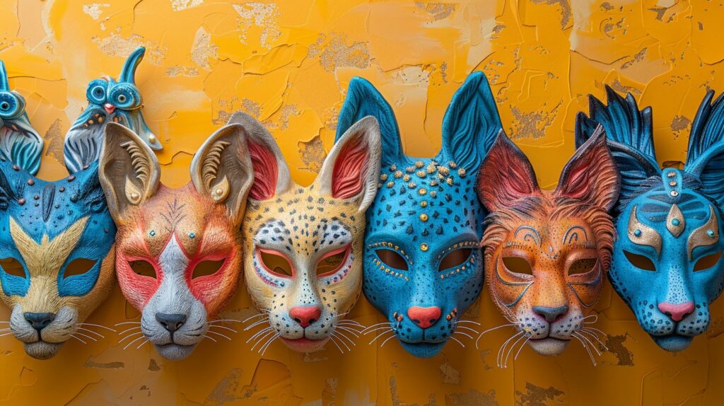 Masques D animaux Fabriquer Id es Originales Et Tutoriels DIY masques-d-animaux-fabriquer-id-es-originales-et-tutoriels-diy