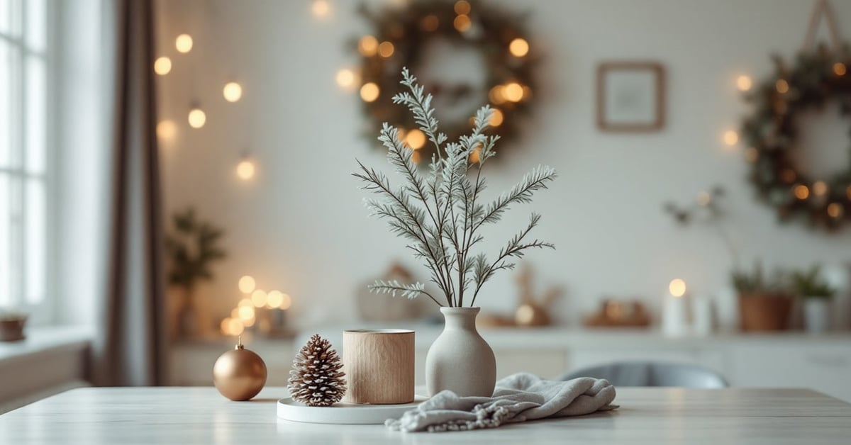 Créer sa déco de Noël maison : l'esprit des fêtes à portée de main - deco noel fait maison