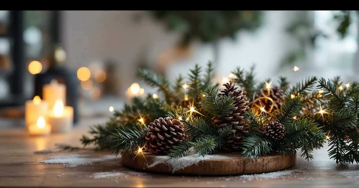 Créer sa déco de Noël : idées maison et astuces uniques - deco noel faite maison